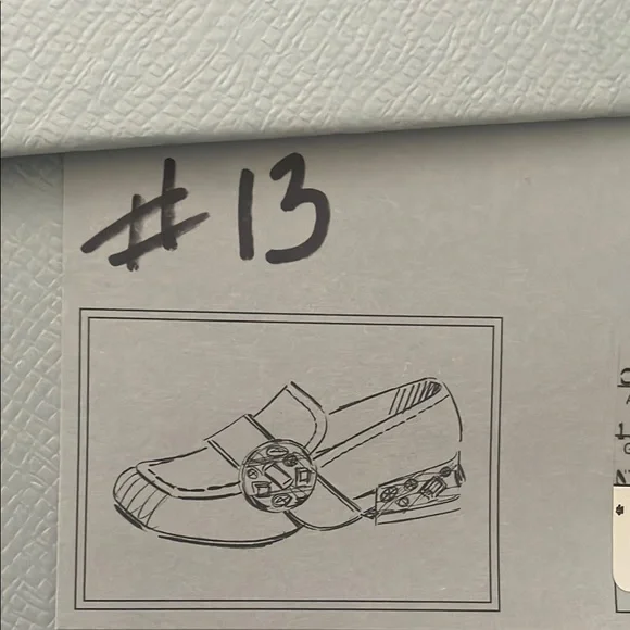 Prada Women's Red Patent Leather Loafers with Gold Accents - Picture 14 of 16